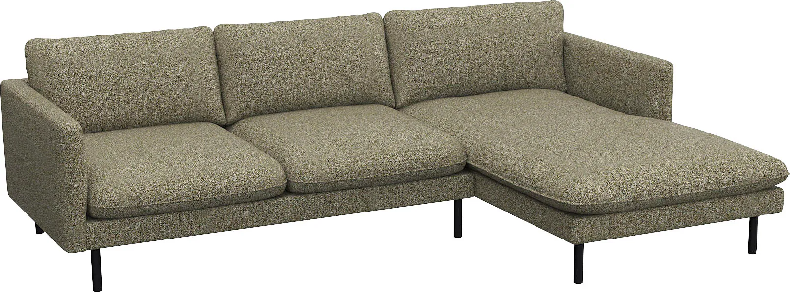 FLEXLUX Ecksofa »Bolzano, elegant und bequem, L-Form«, Sitzaufbau mit Kalts günstig online kaufen