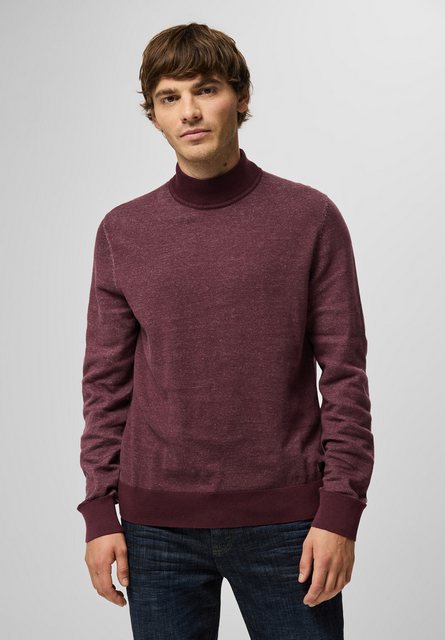 STREET ONE MEN Rollkragenpullover, in Melange Optik günstig online kaufen