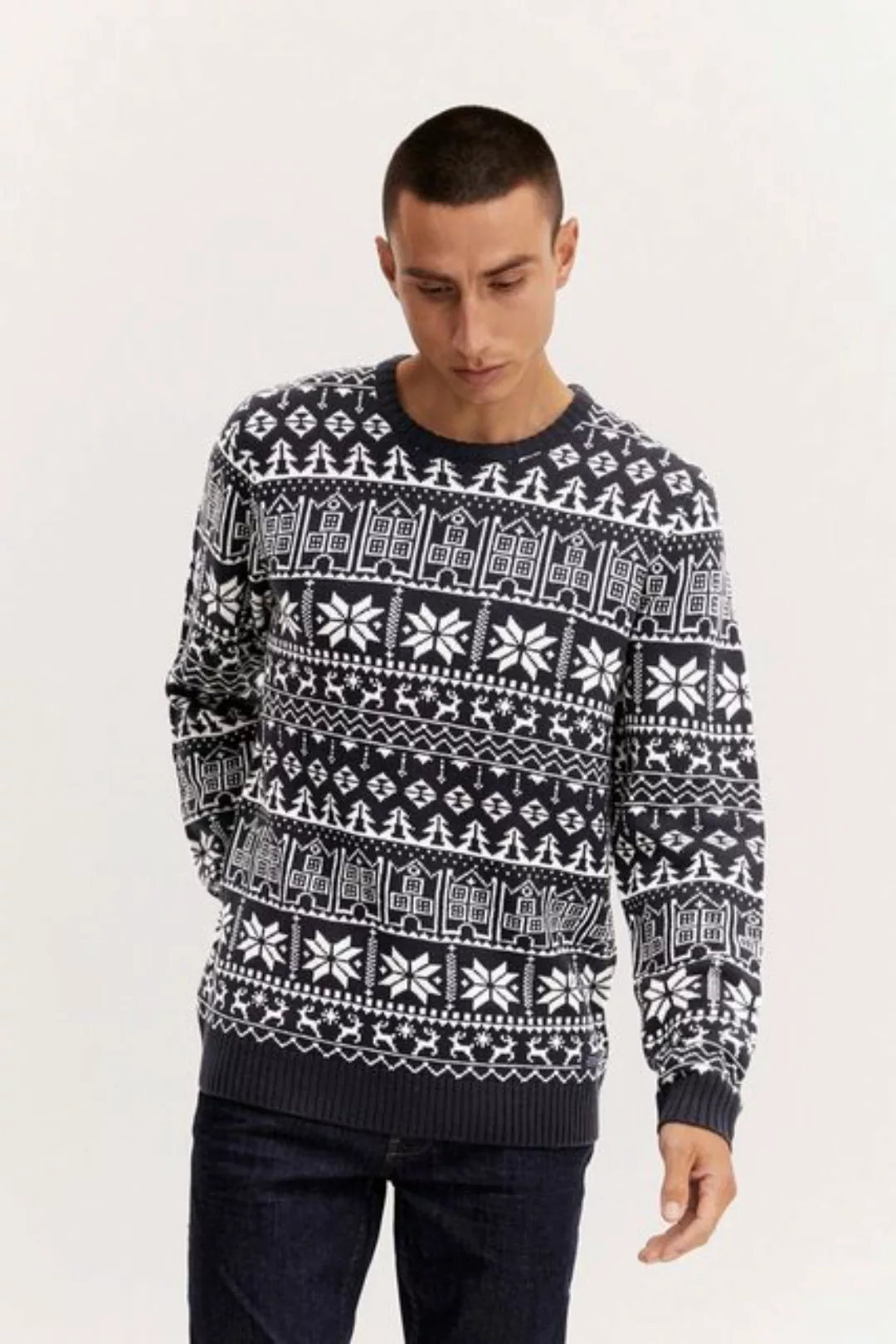 Blend Strickpullover BLEND Pullover Christmas 20714940 günstig online kaufen