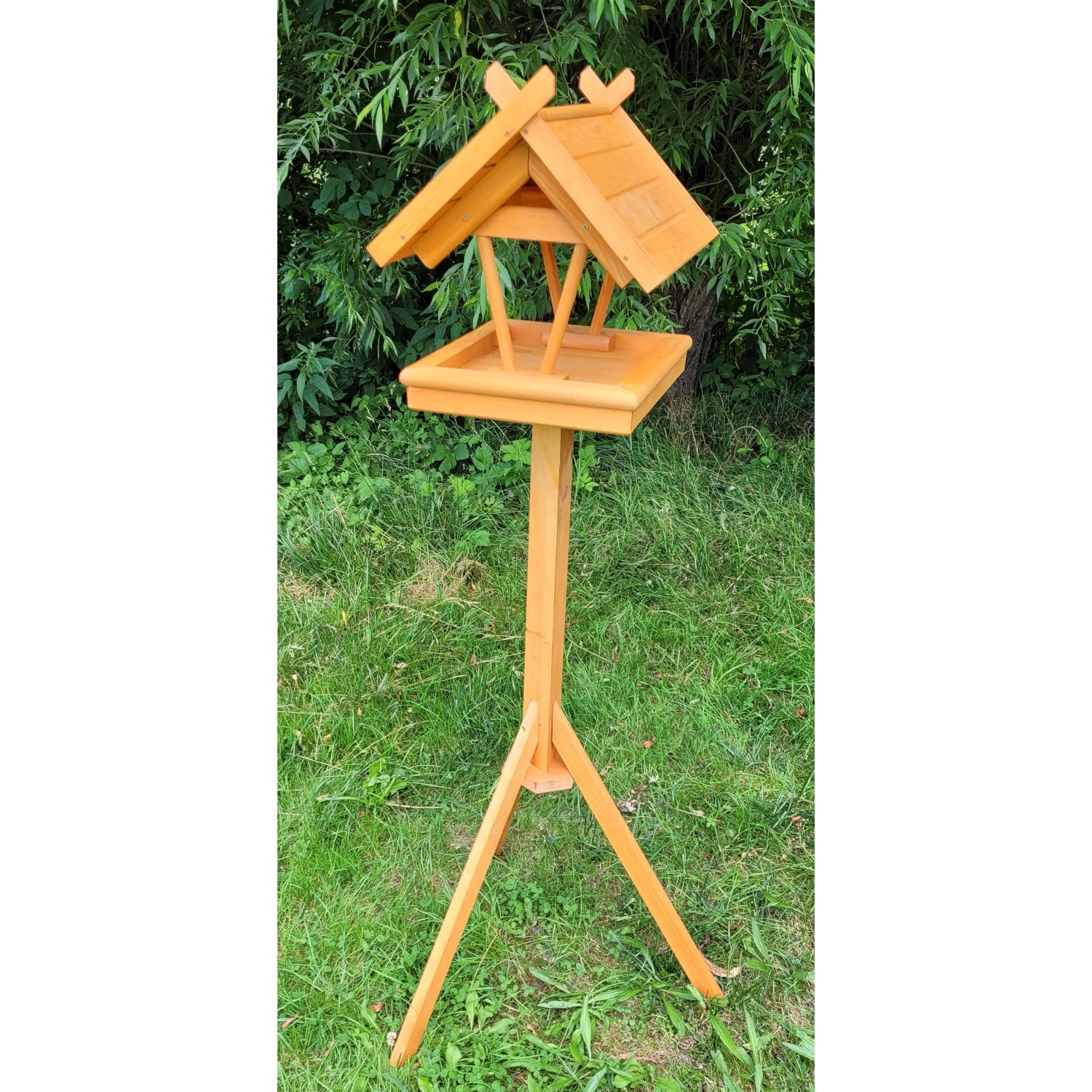 Promadino Vogelhaus Rhön mit Fußkreuzständer 38 cm x 141 cm x 36 cm günstig online kaufen