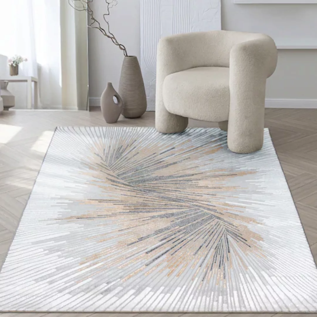 the carpet Teppich »Mila«, rechteckig, 8 mm Höhe, moderner Wohnzimmer Teppi günstig online kaufen