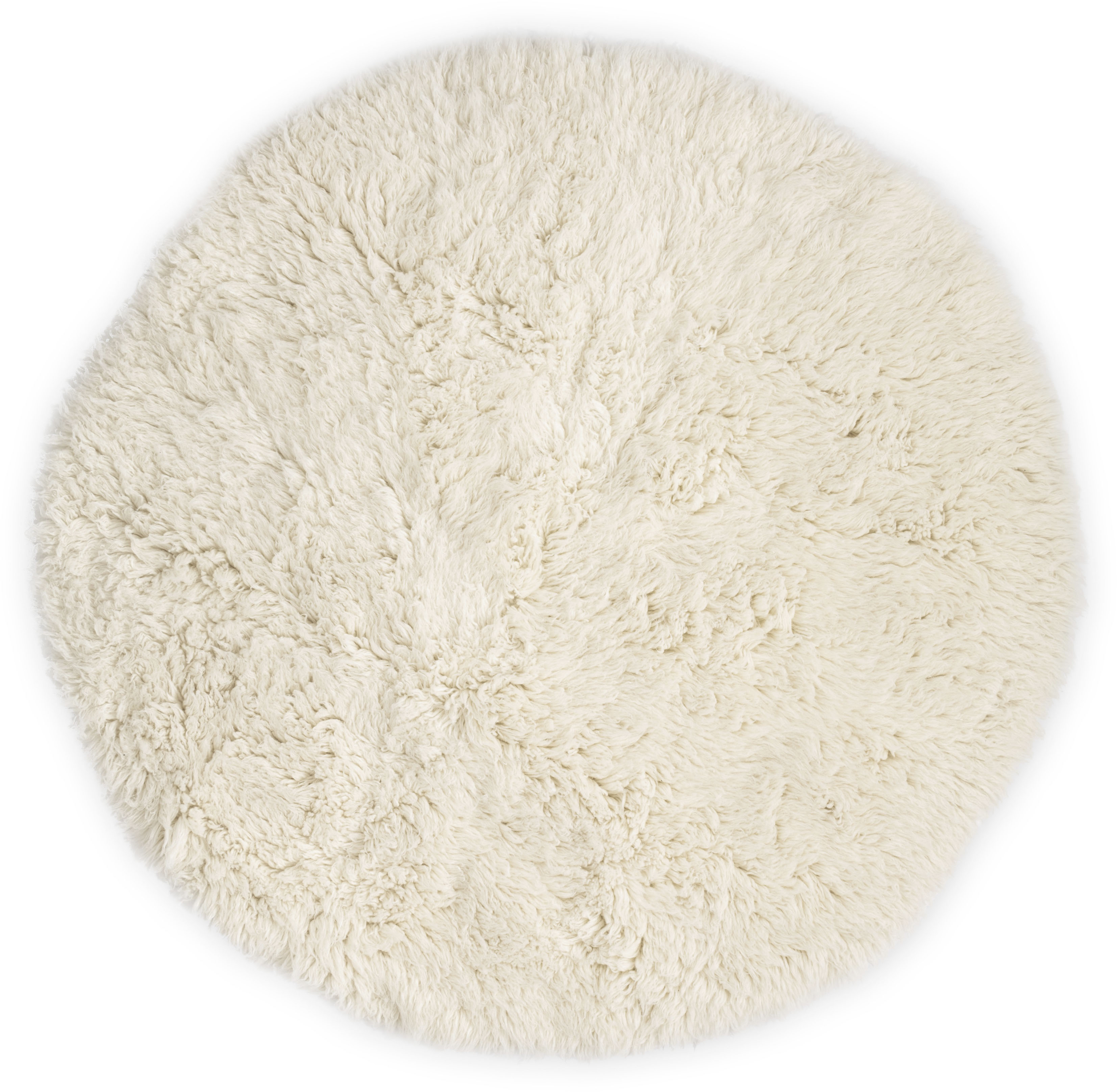 THEKO Flokati Wollteppich  Flokos ¦ beige ¦ Wolle ¦ Maße (cm): B: 100 H: 7 günstig online kaufen