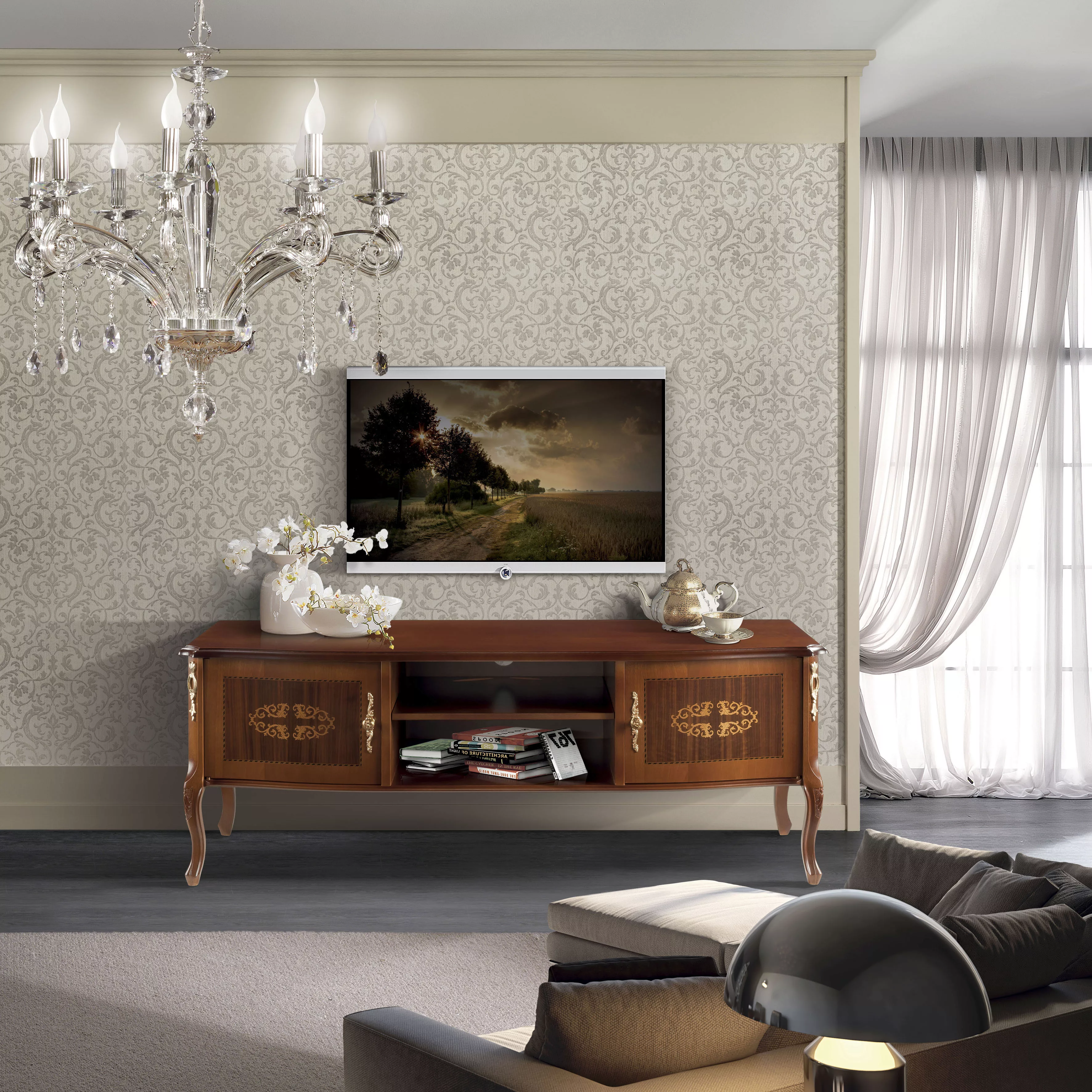 Home affaire TV-Board "TV-Board Riva", Breite 137 cm günstig online kaufen