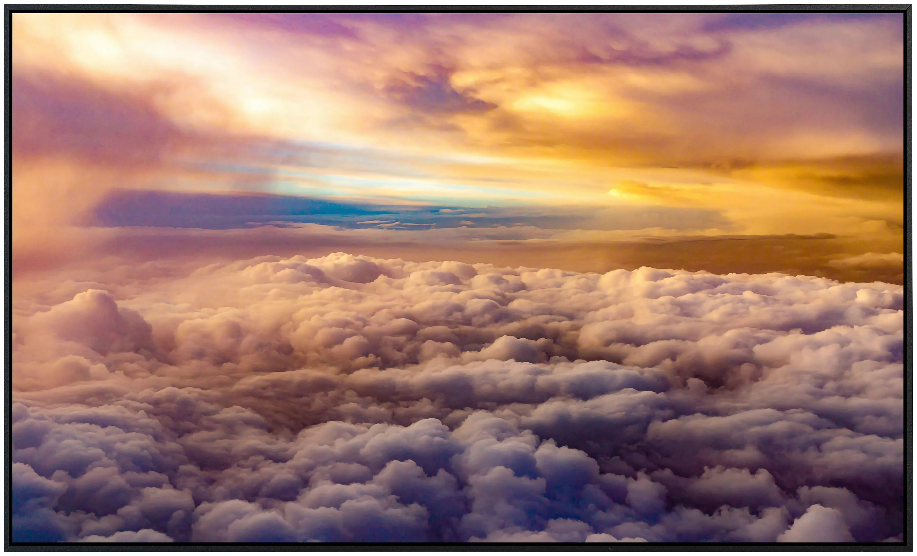 Papermoon Infrarotheizung »Ansicht über Wolken« günstig online kaufen