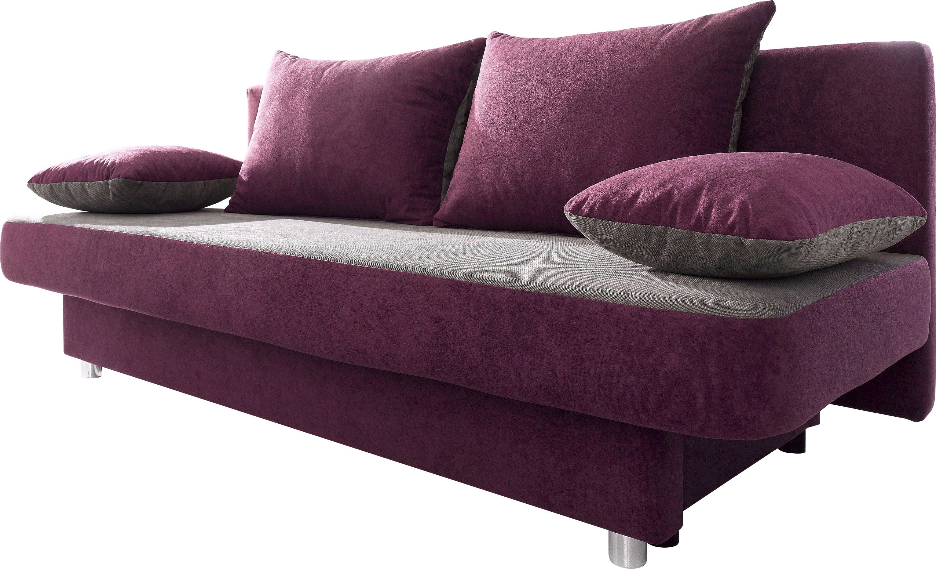 COLLECTION AB Schlafsofa "Ulla inkl. Bettfunktion und Bettkasten", Schlafso günstig online kaufen