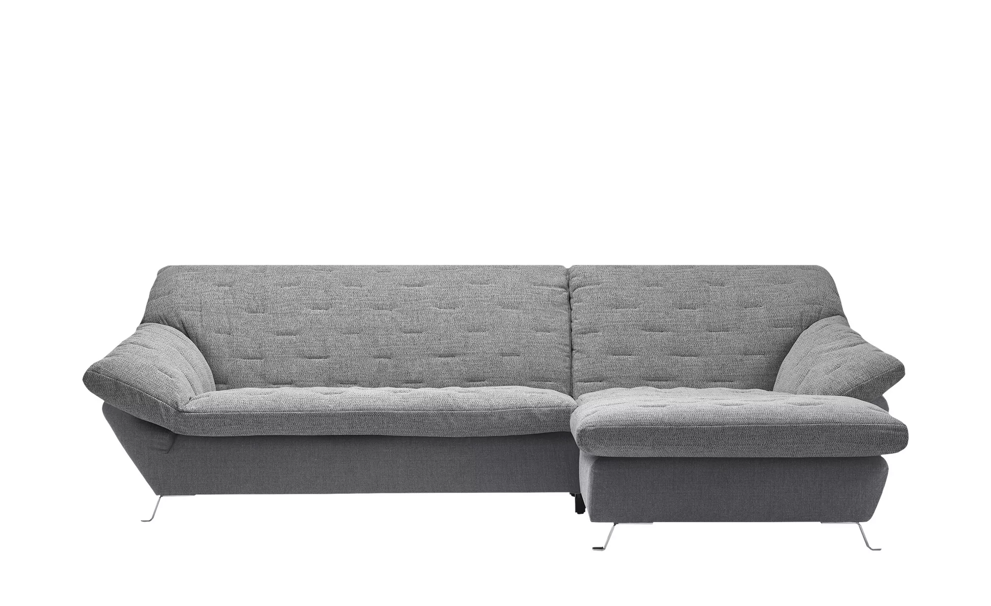 Ecksofa - grau - 84 cm - Polstermöbel > Sofas > Ecksofas - Möbel Kraft günstig online kaufen