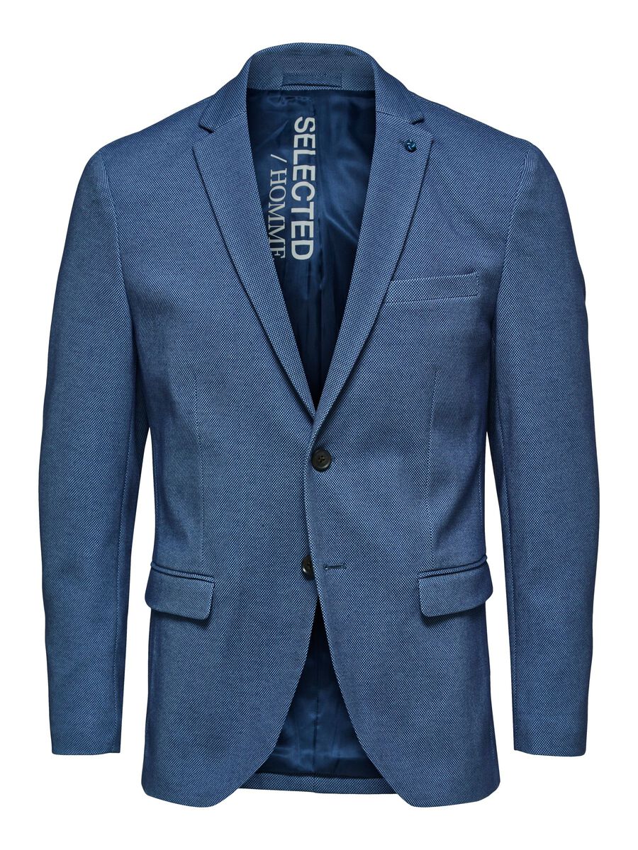 SELECTED Slim Fit Blazer Herren Blau günstig online kaufen