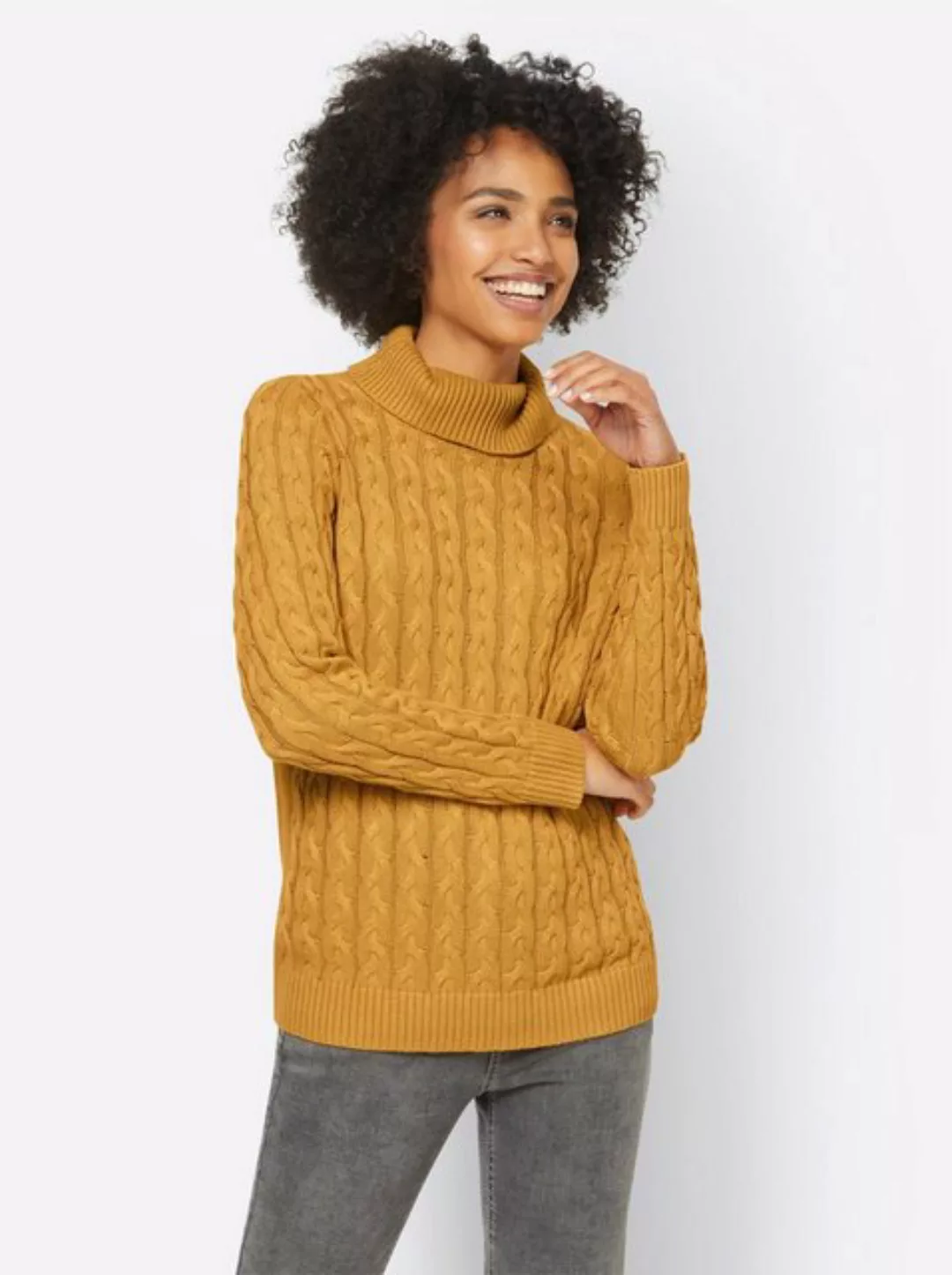 heine Strickpullover Rollkragen-Pullover günstig online kaufen