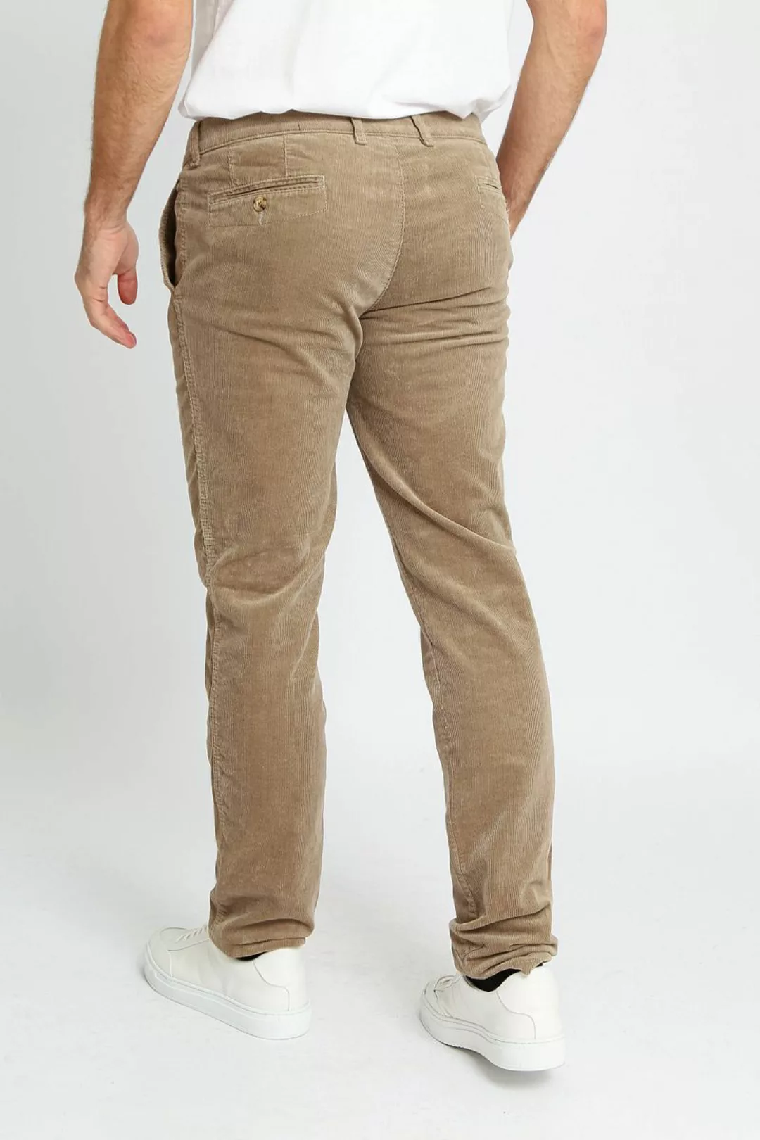 Suitable Chino Plato Corduroy Beige - Größe 48 günstig online kaufen