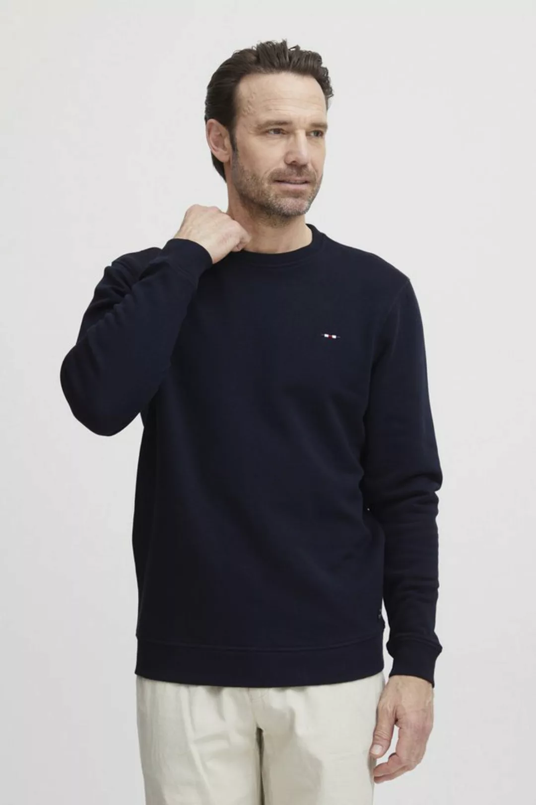 FQ1924 Sweatshirt FQ1924 FQWILLIAM crew neck logo sweat günstig online kaufen