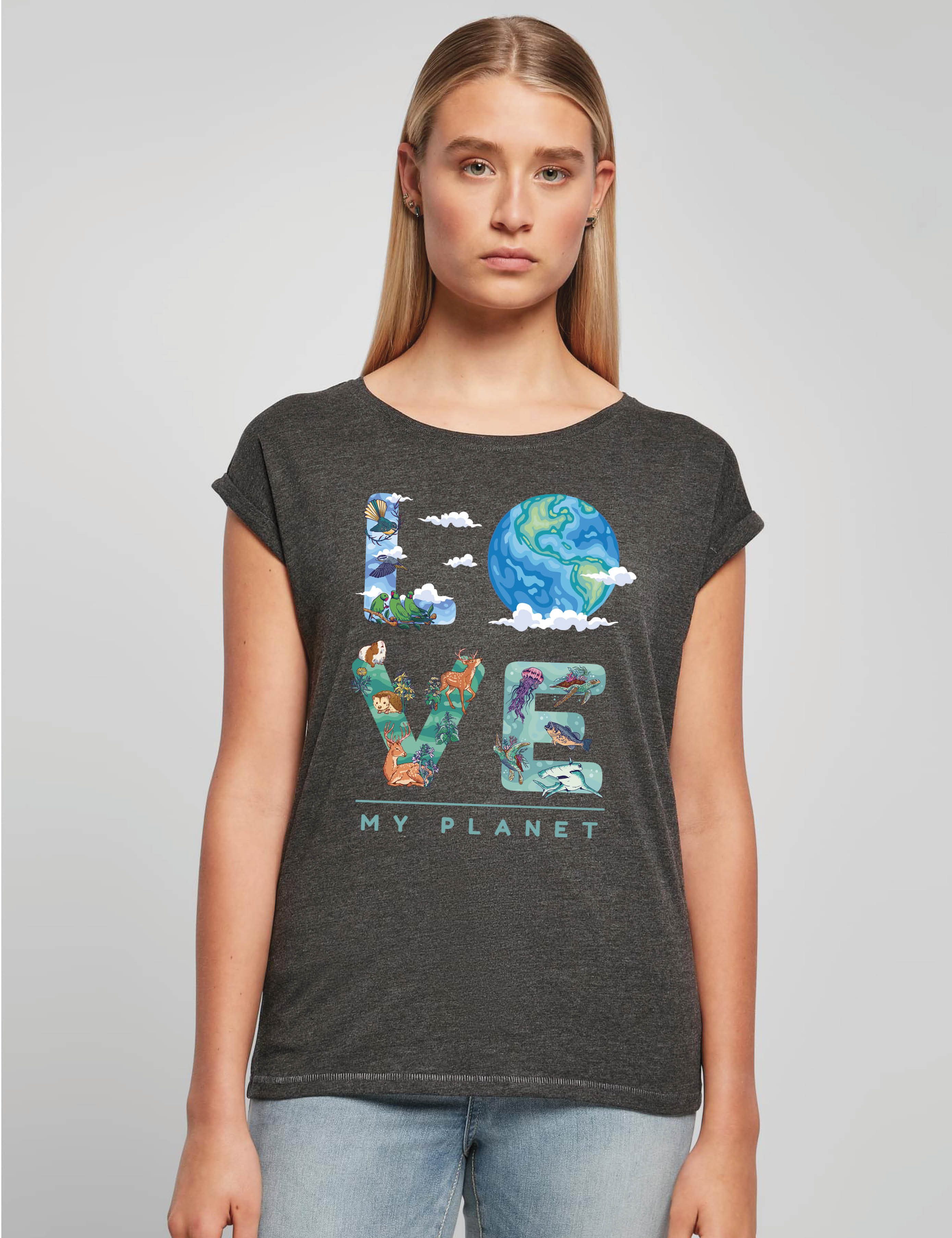 Youth Designz Print-Shirt "LOVE MY PLANET" günstig online kaufen