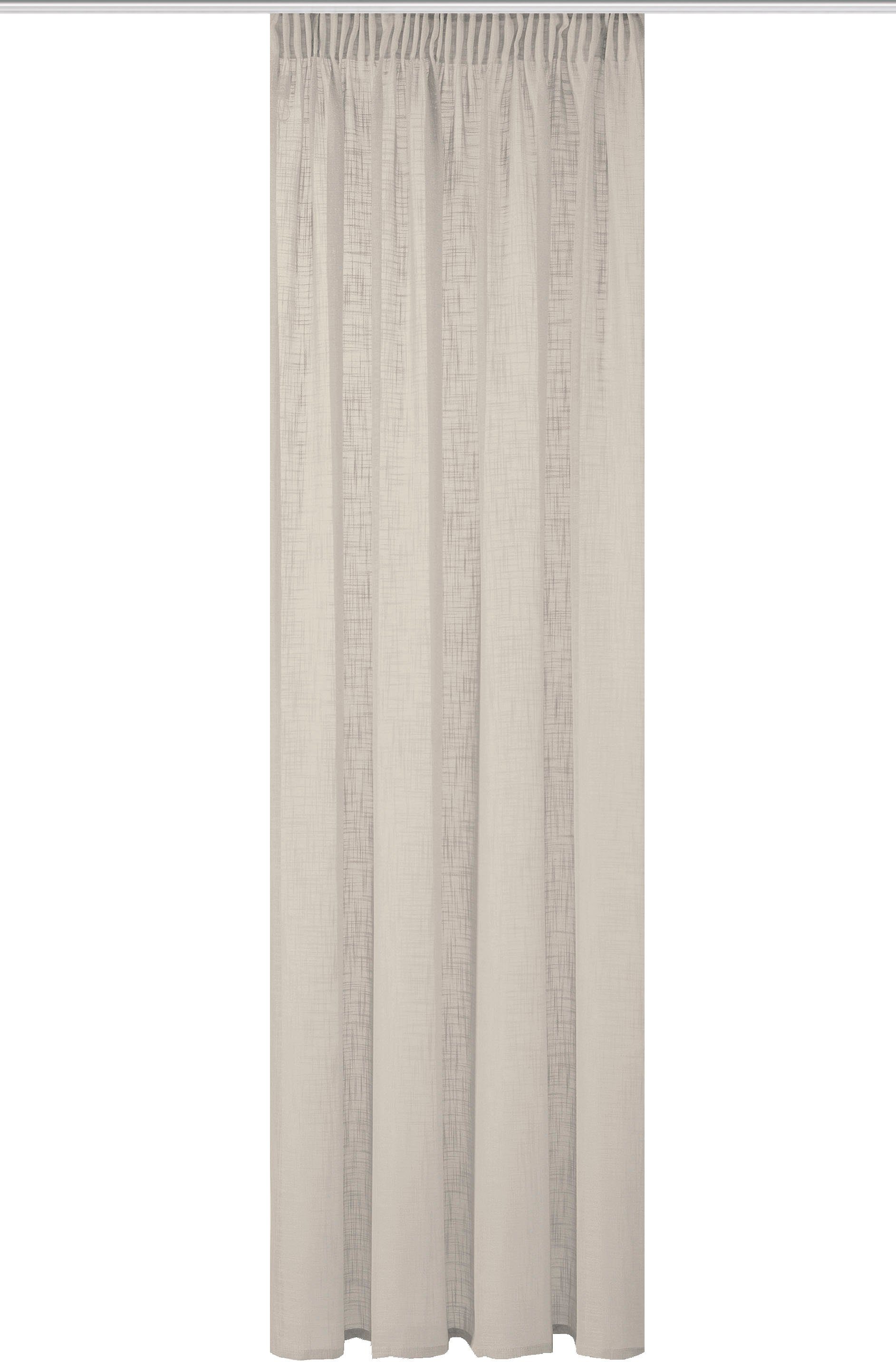 Home Basics Vorhang 080530 Kombiband Fertigschal günstig online kaufen
