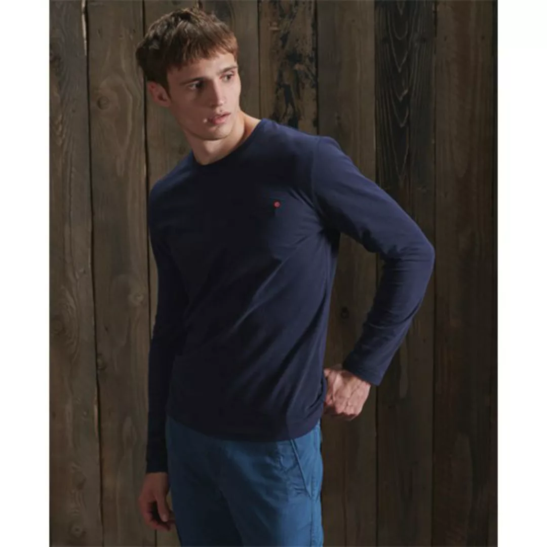 Superdry Orange Label Vintage Embroidered Langarm-t-shirt S Rich Navy günstig online kaufen