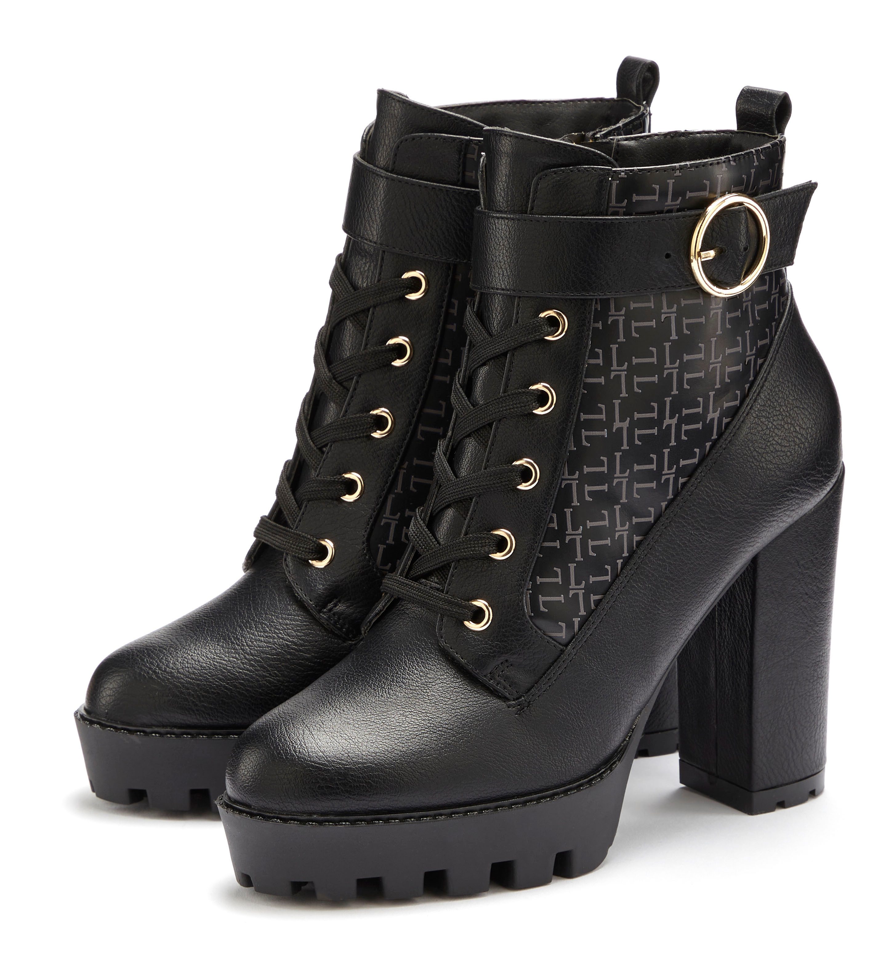 LASCANA Stiefelette mit Blockabsatz & raffinierter günstig online kaufen