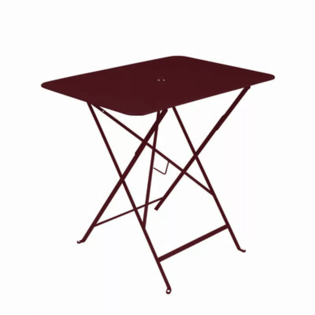 Bistro Klapptisch Rechteckig 77x57 Schwarzkirsche günstig online kaufen