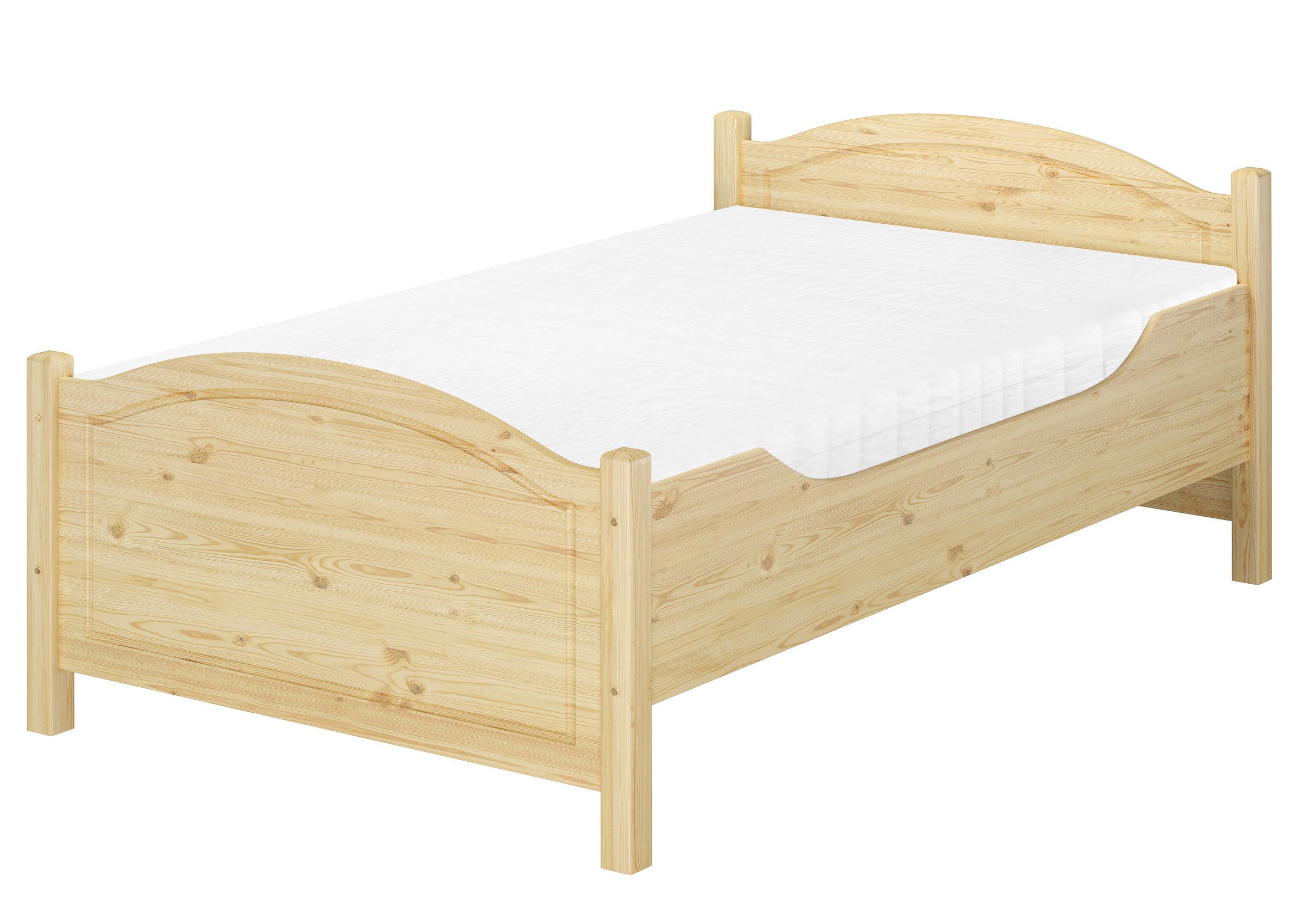 ERST-HOLZ Bett Seniorenbett Massivholzbett Kiefer Hohe günstig online kaufen