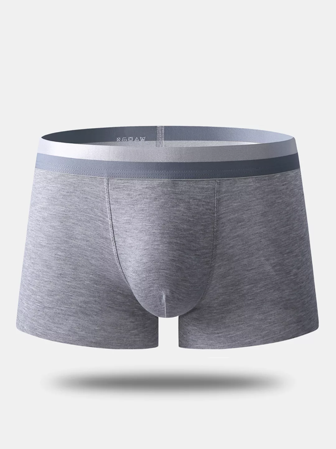 Modal Seamless Boxer Briefs Sexy Reine Farbe Kontrastfarbe Bund U-Tasche Un günstig online kaufen