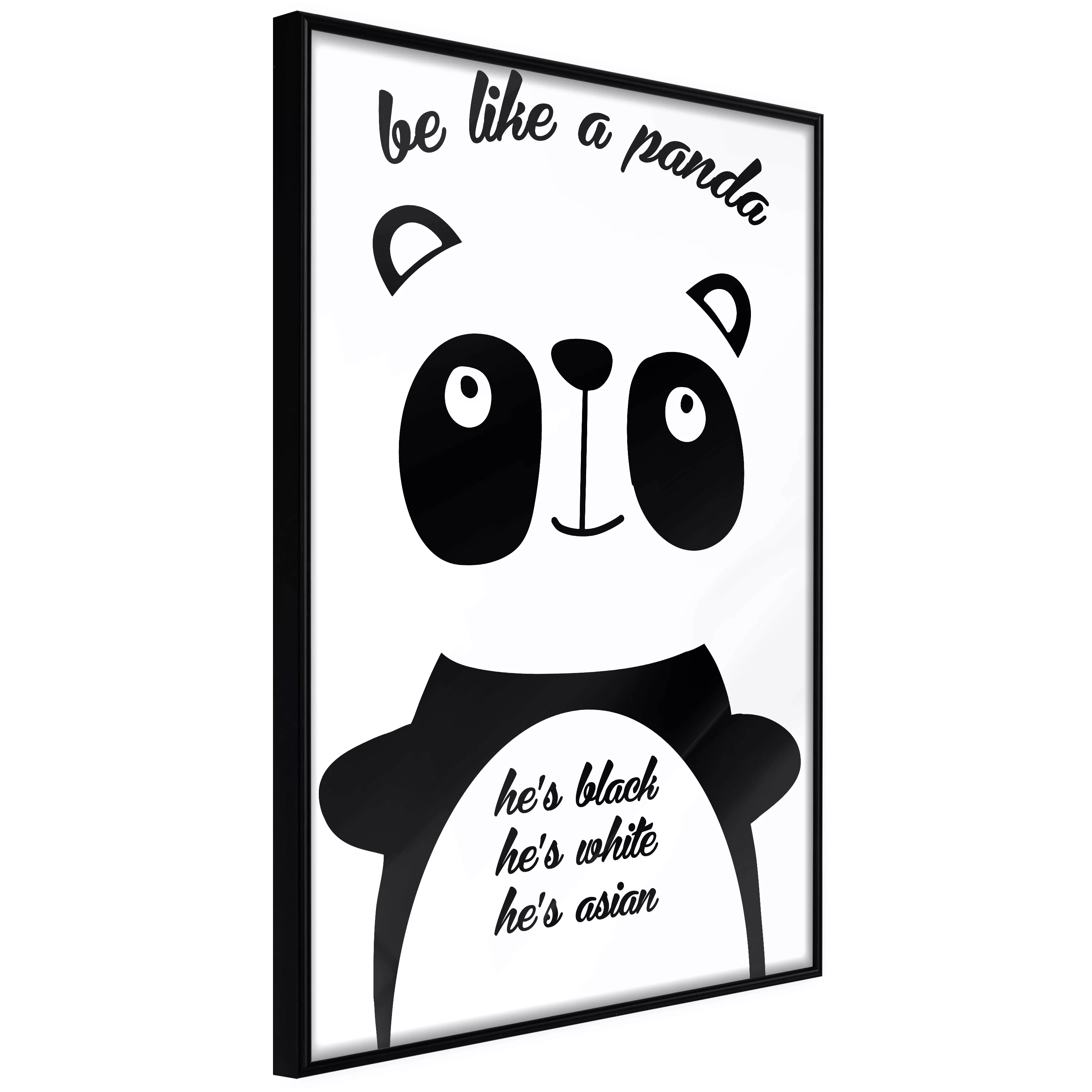 Poster - Tolerant Panda günstig online kaufen