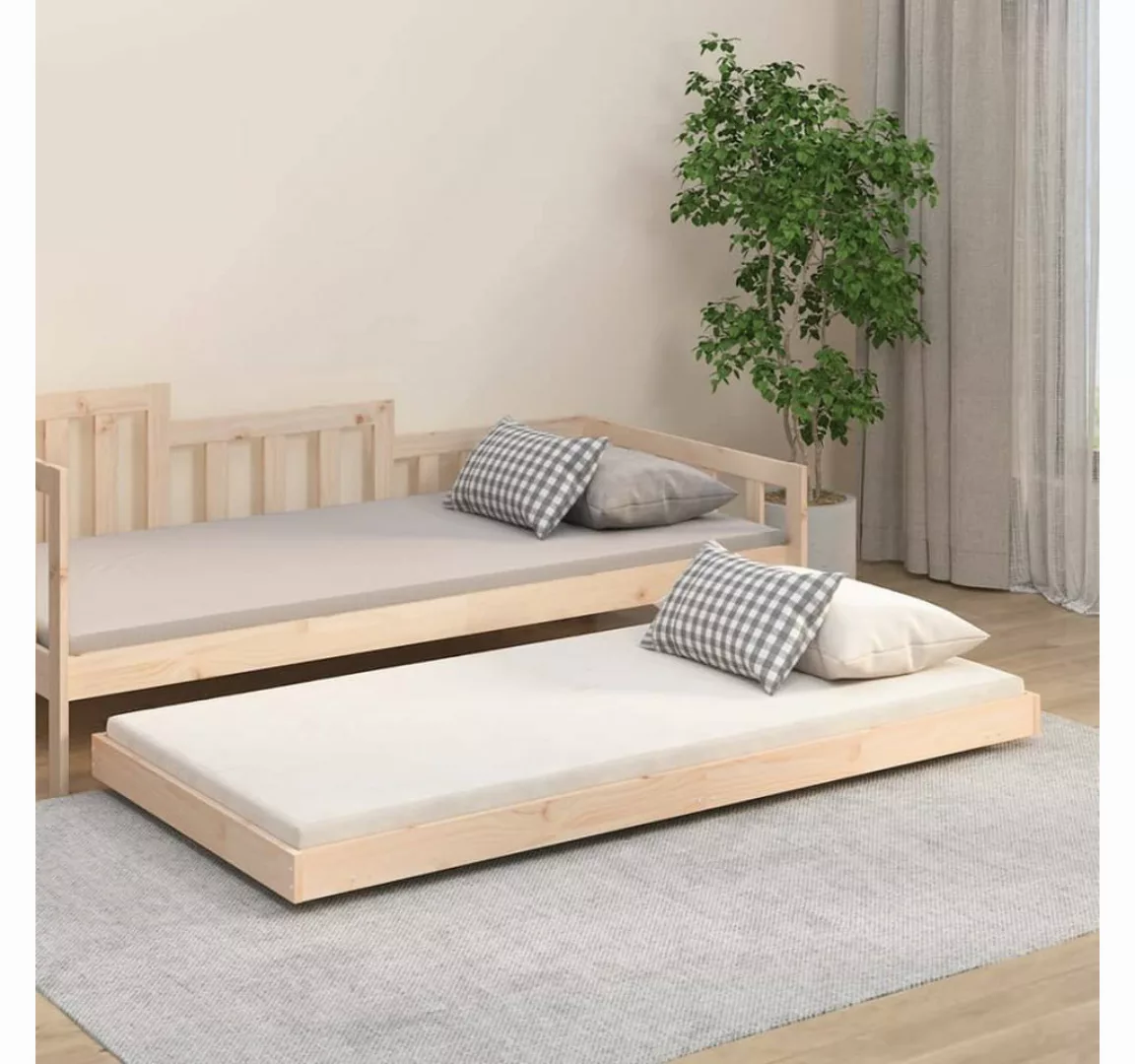 furnicato Bett Massivholzbett 90x190 cm Kiefer günstig online kaufen