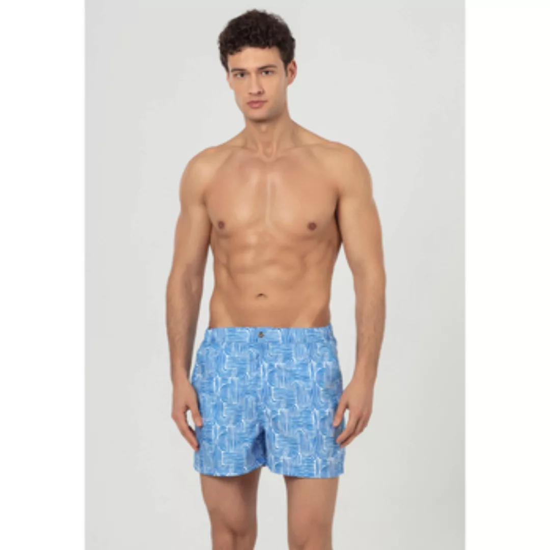 Just Like You  Badeshorts Patterned Snap Up Swim Shorts günstig online kaufen