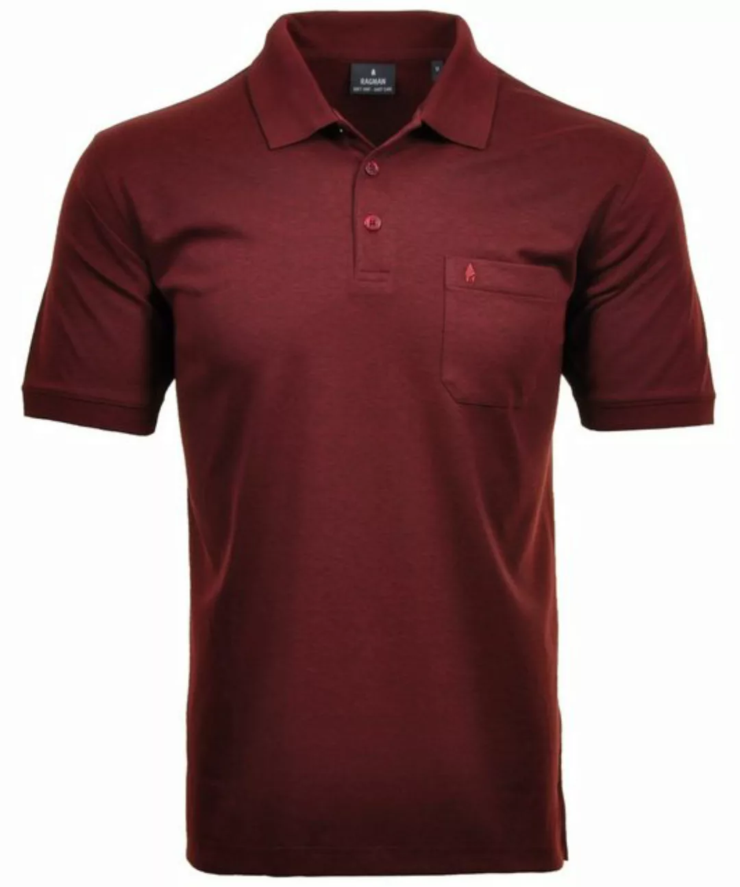 RAGMAN Poloshirt Herren Poloshirt - Oberteil, Softknit-Polo günstig online kaufen