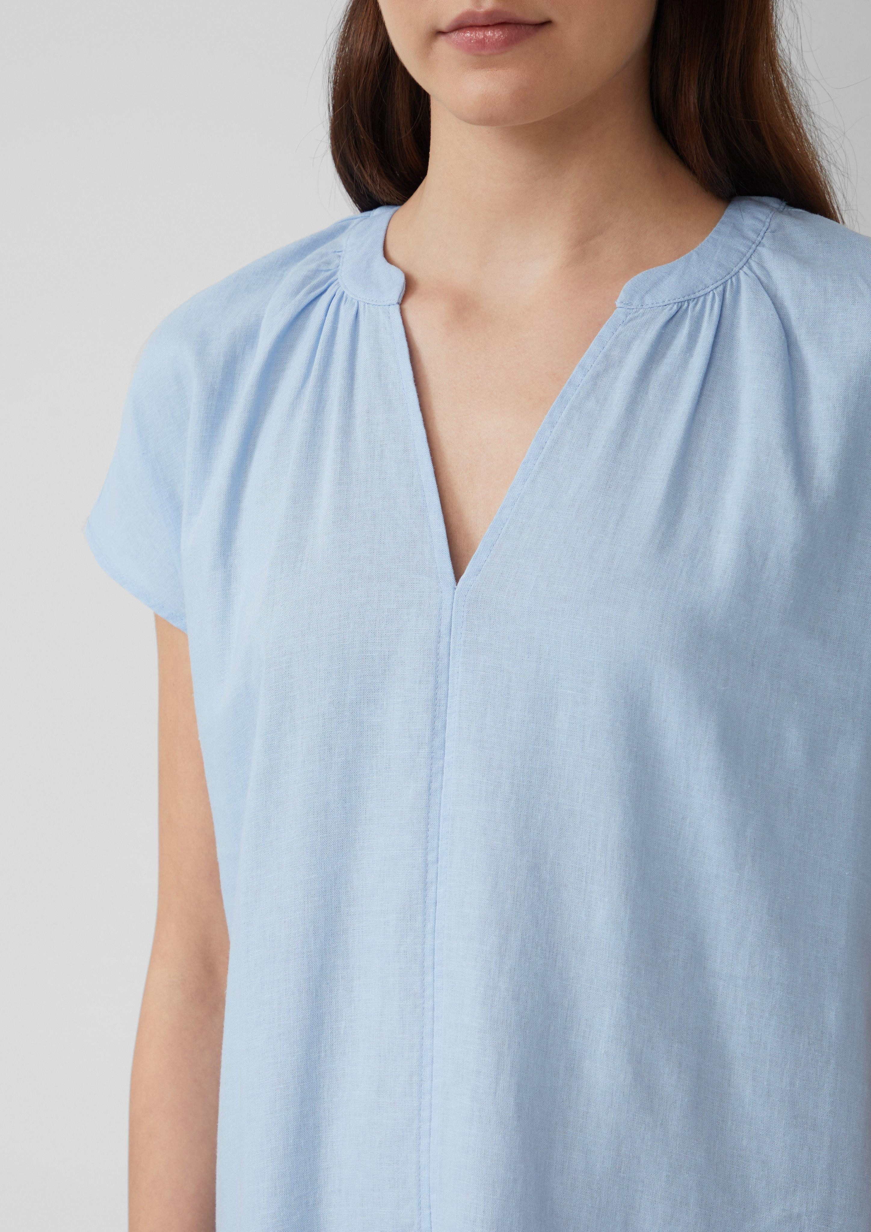 s.Oliver Minikleid Blusenkleid aus Leinenmix mit günstig online kaufen