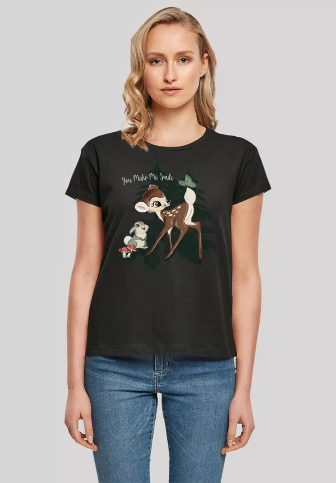 F4NT4STIC T-Shirt "Disney Bambi Smile", Premium Qualität günstig online kaufen