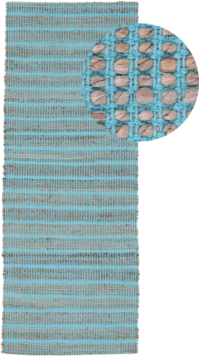 carpetfine Teppich »Lara, auch als Läufer«, rechteckig, 6 mm Höhe, handgear günstig online kaufen