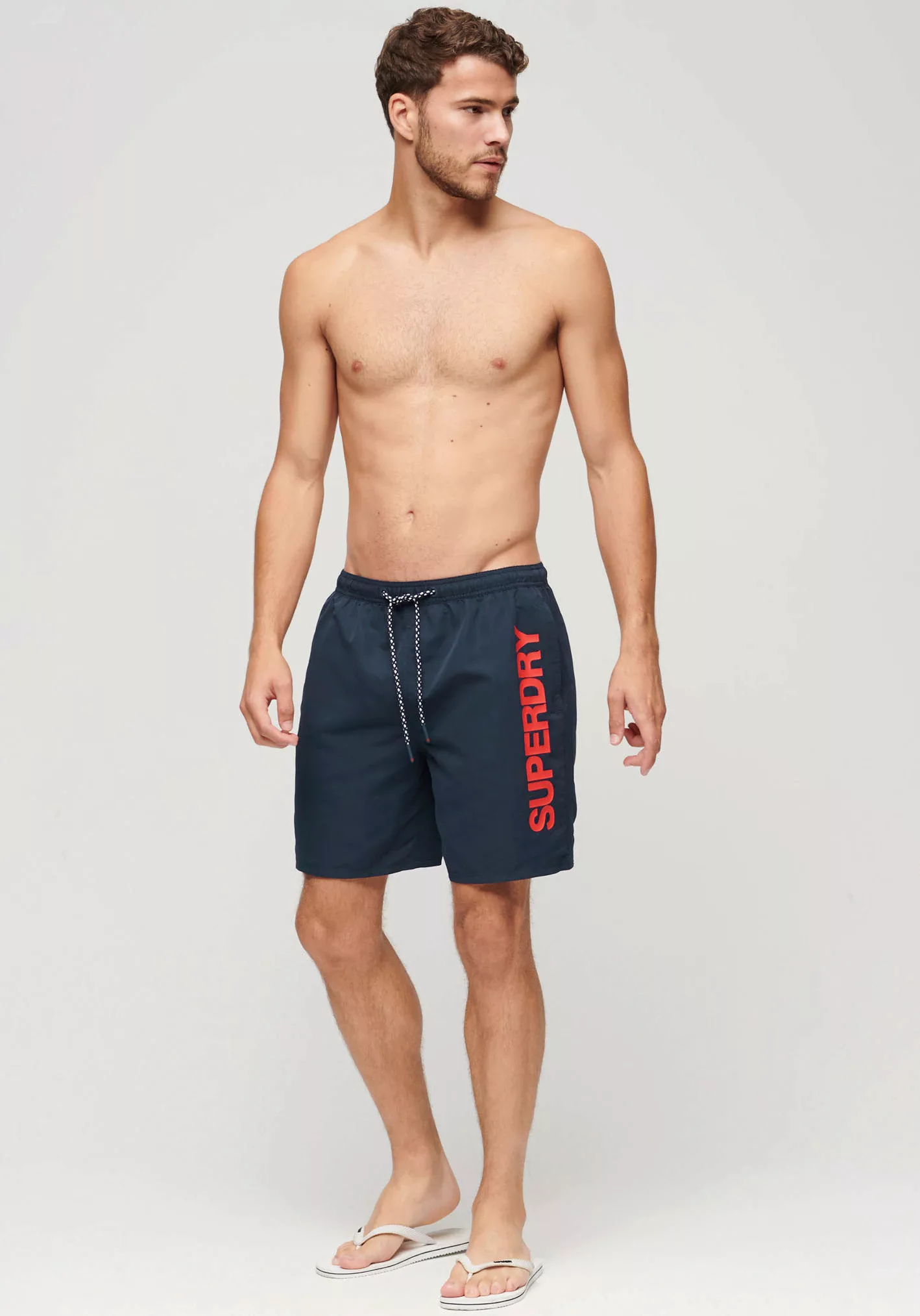 Superdry Badeshorts "SD-SPORT GRAPHIC 17" SWIM SHORT" günstig online kaufen