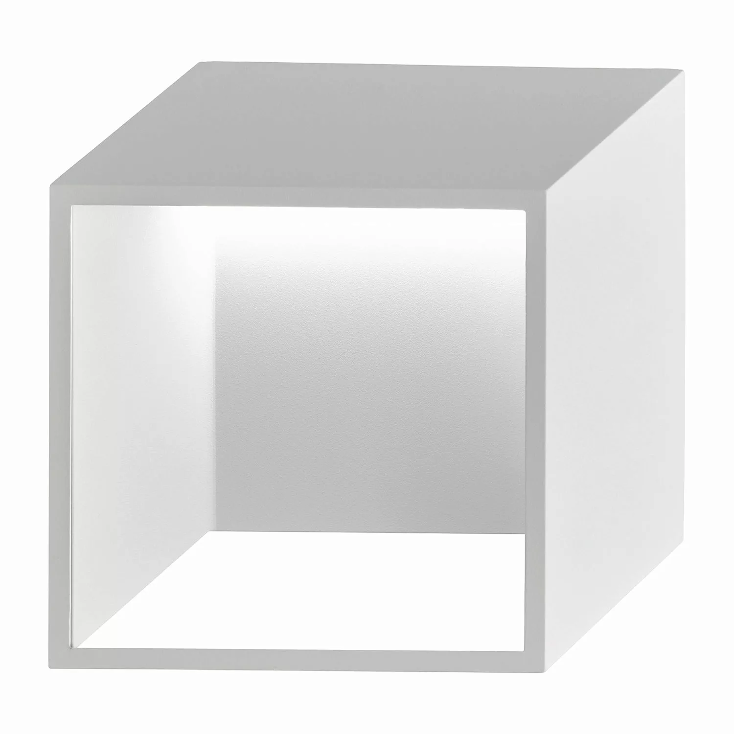 home24 Wofi LED-Wandleuchte Quebec Weiß Eisen 1-flammig 55W 92x25x25 cm (Bx günstig online kaufen
