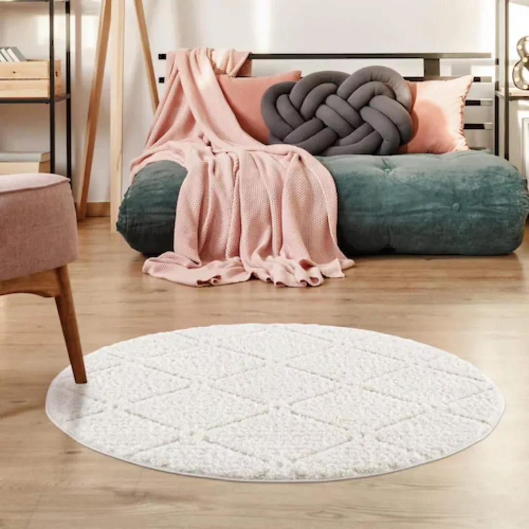 Carpet City Hochflor-Teppich »Focus 2997«, rechteckig günstig online kaufen