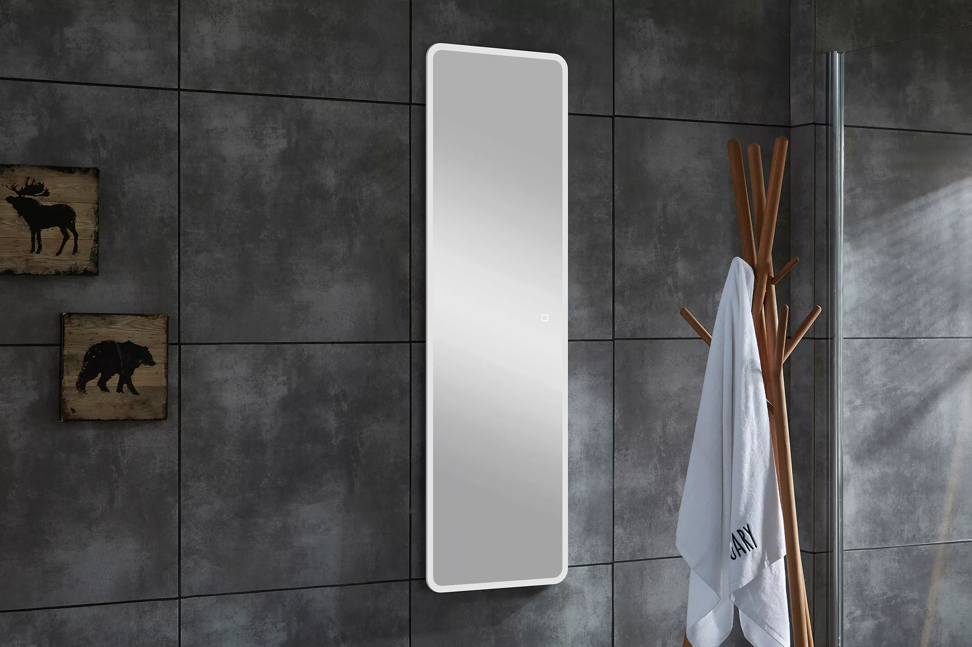 Sanotechnik LED-Lichtspiegel, Badspiegel 50x120 cm günstig online kaufen