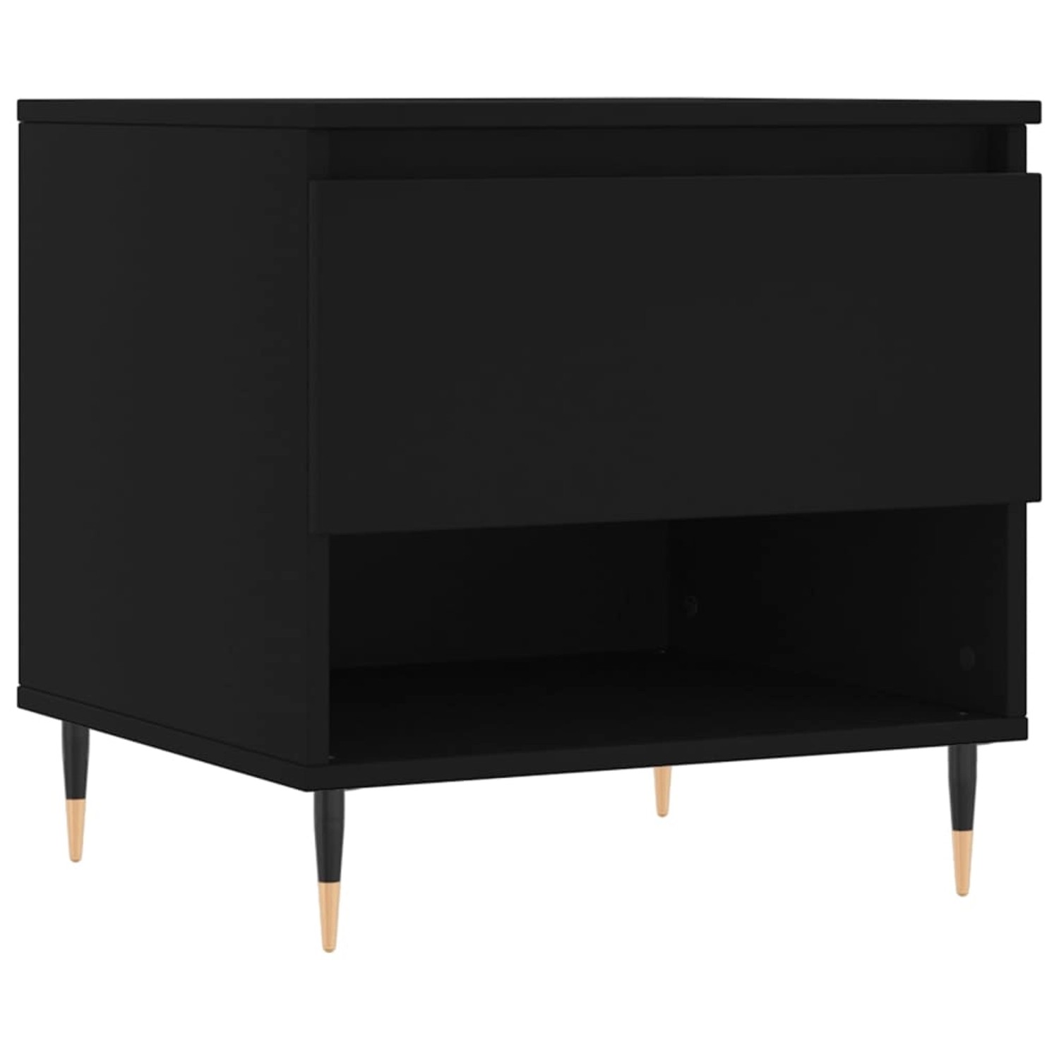 vidaXL Couchtisch Schwarz 50x46x50 cm Holzwerkstoff Modell 2 günstig online kaufen