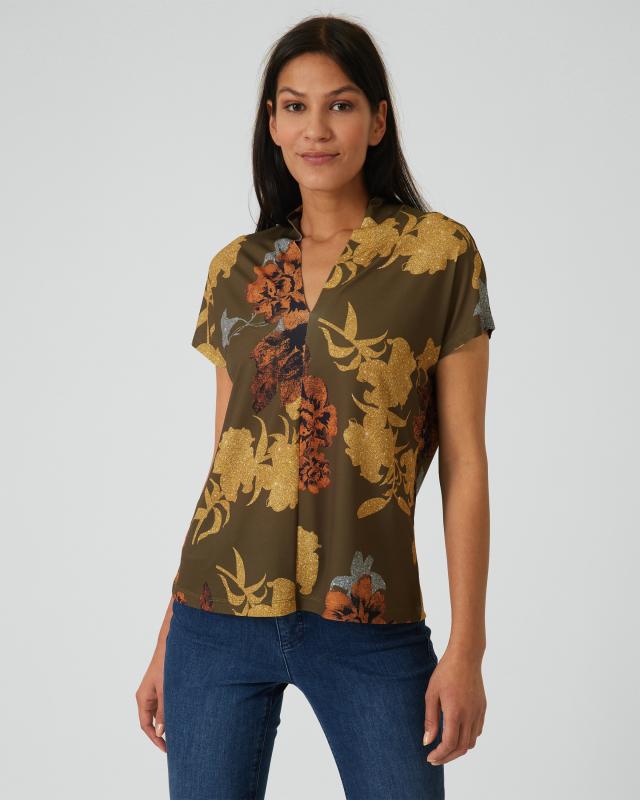 Alfredo Pauly Shirt mit Blumendruck günstig online kaufen