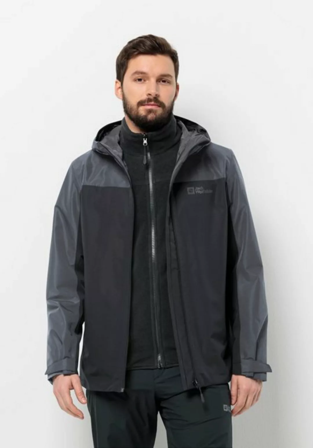 Jack Wolfskin 3-in-1-Funktionsjacke "TAUBENBERG 3IN1 JKT M", (2 teilig), mi günstig online kaufen