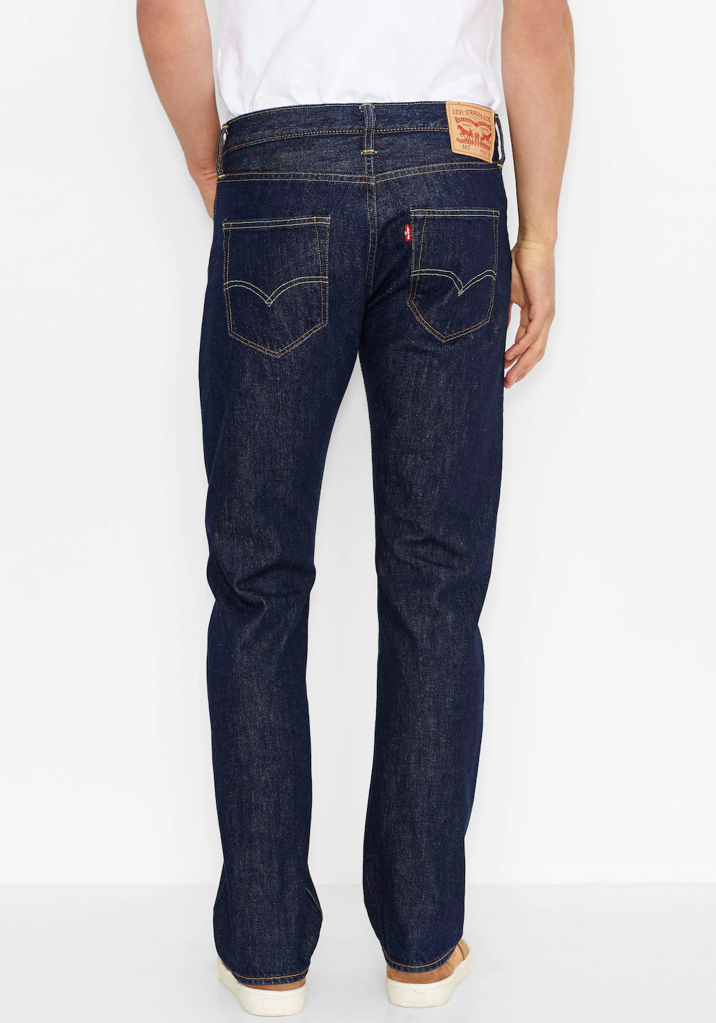 Levi's® Straight-Jeans 501 LEVI'S ORIGINAL mit Markenlabel günstig online kaufen