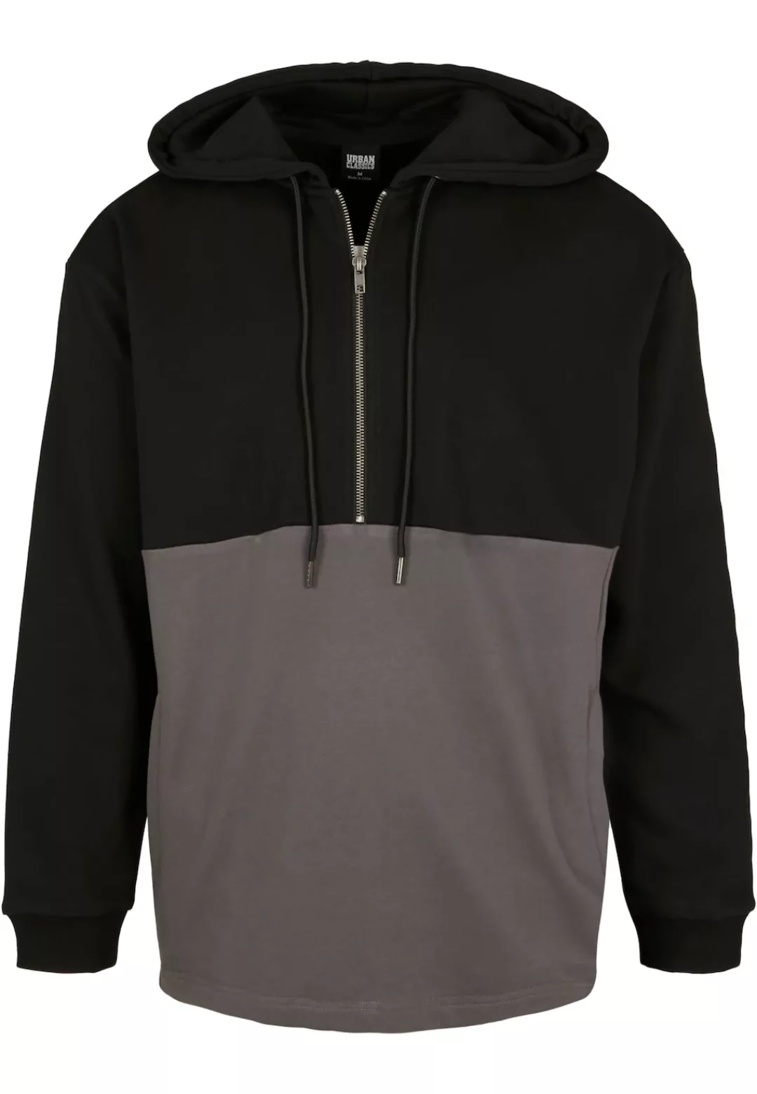 URBAN CLASSICS Sweater "Urban Classics Herren Relaxed Half Zip Hoodie" günstig online kaufen