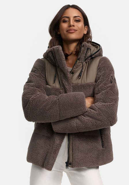 Marikoo Winterjacke "Kaguraa", warme Teddyfell Sherpa Jacke günstig online kaufen