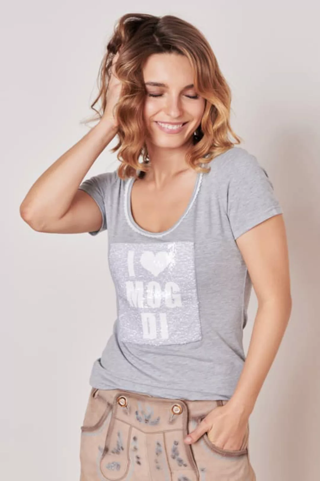 Trachten Shirt Heartbeat günstig online kaufen