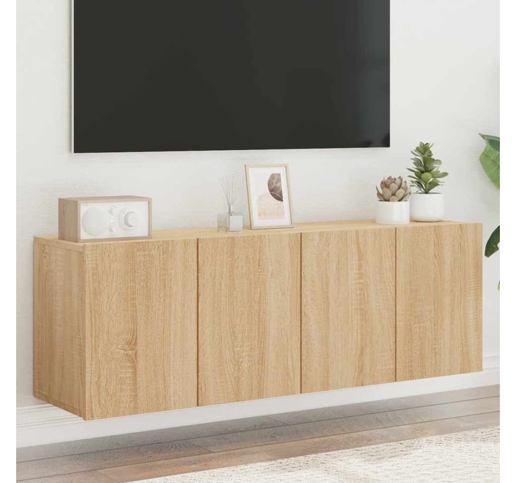 vidaXL TV-Schrank TV-Wandschränke 2 Stk Sonoma Eiche 60x30x41 cm günstig online kaufen