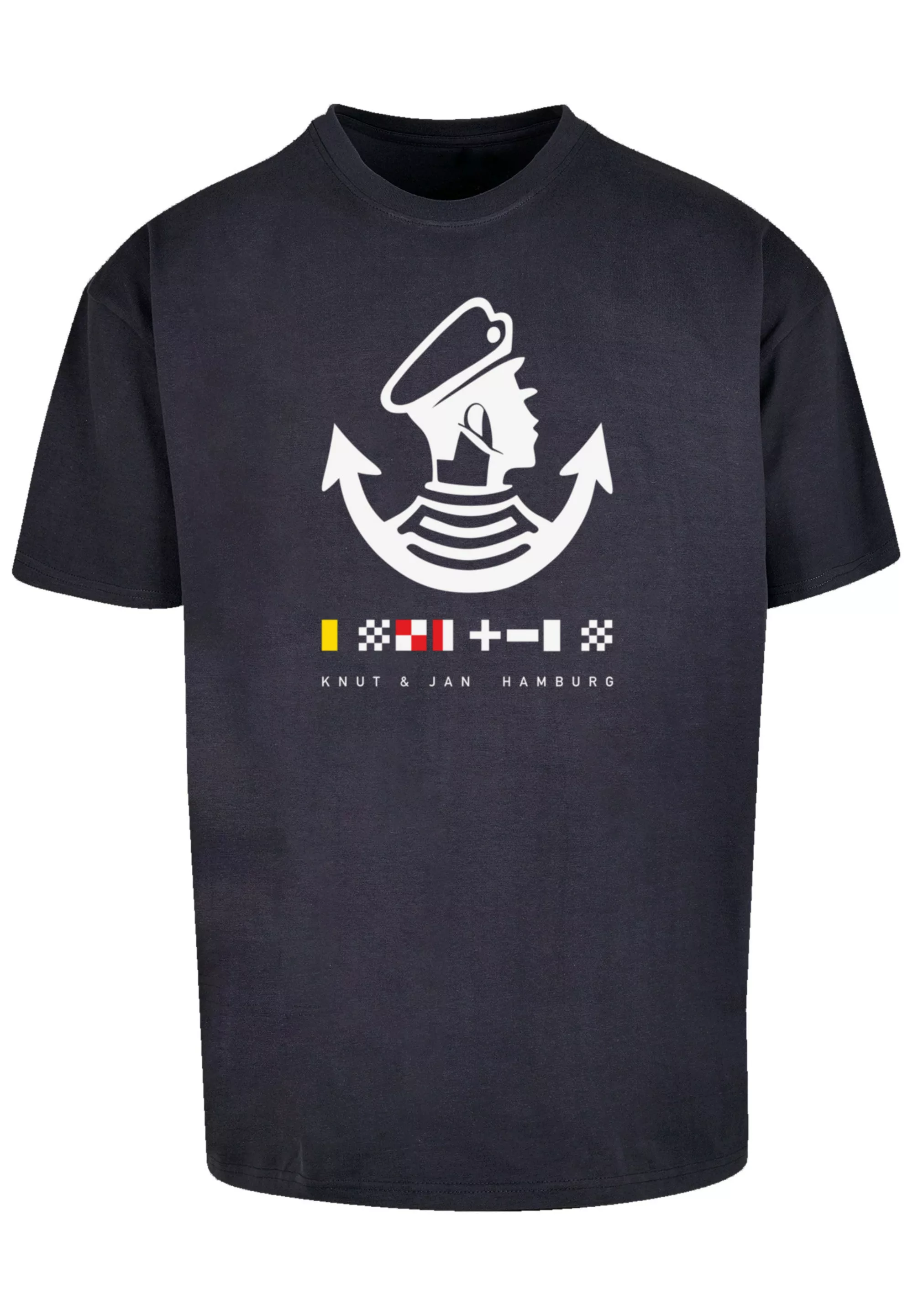 F4NT4STIC T-Shirt "Knut & Jan Hamburg Logo", Print günstig online kaufen
