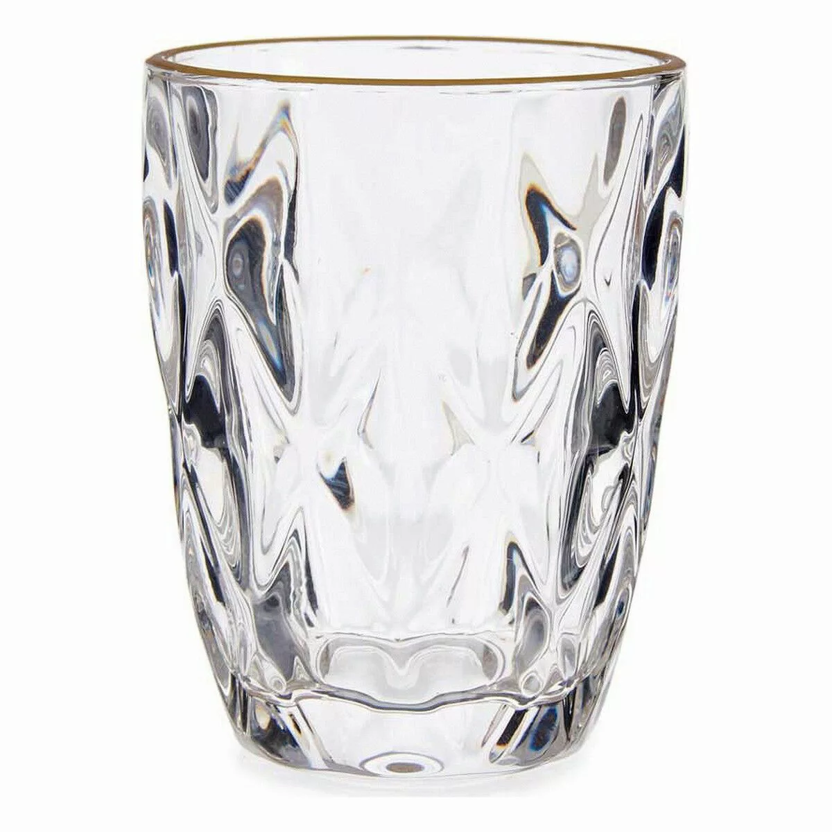 Becher Golden Durchsichtig Glas (270 Ml) (6 Stück) günstig online kaufen