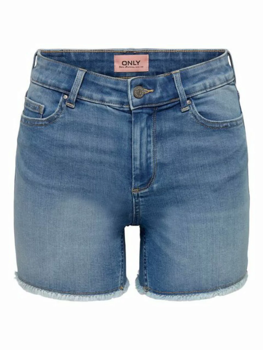 ONLY Jeansshorts Shorts kurze Denim Jeans Shorts Knopf und Reißverschluss O günstig online kaufen