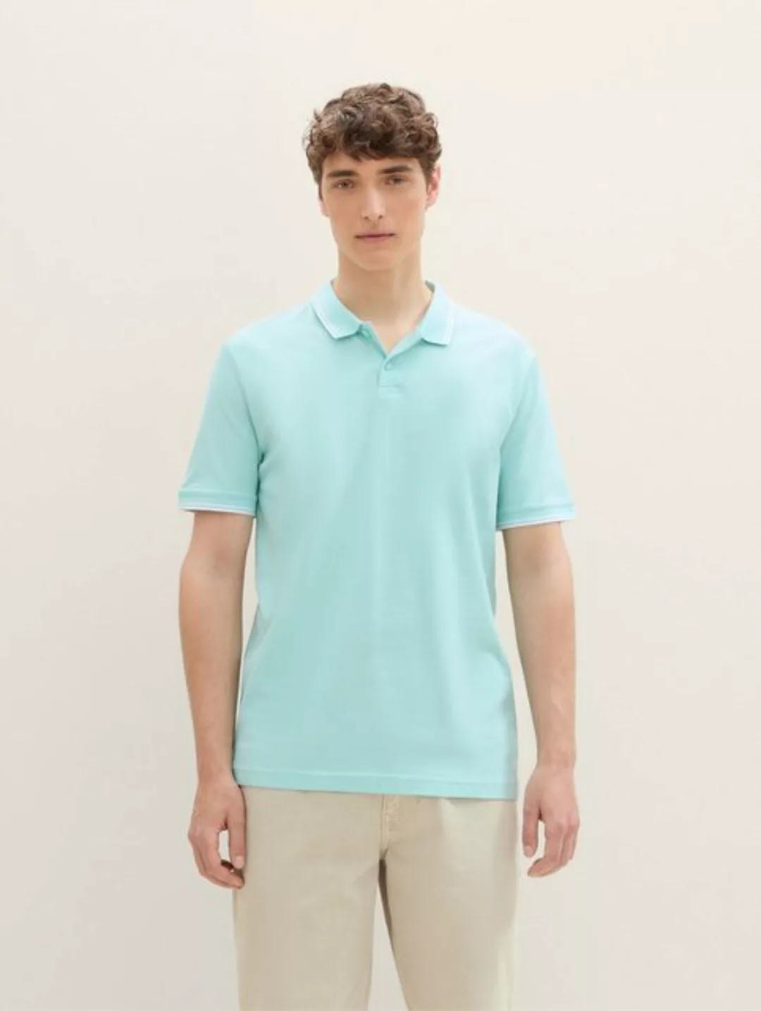 TOM TAILOR Denim Poloshirt Basic Poloshirt günstig online kaufen