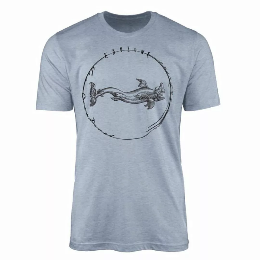 Sinus Art T-Shirt T-Shirt Tiefsee Fische - Serie: Sea Creatures, feine Stru günstig online kaufen