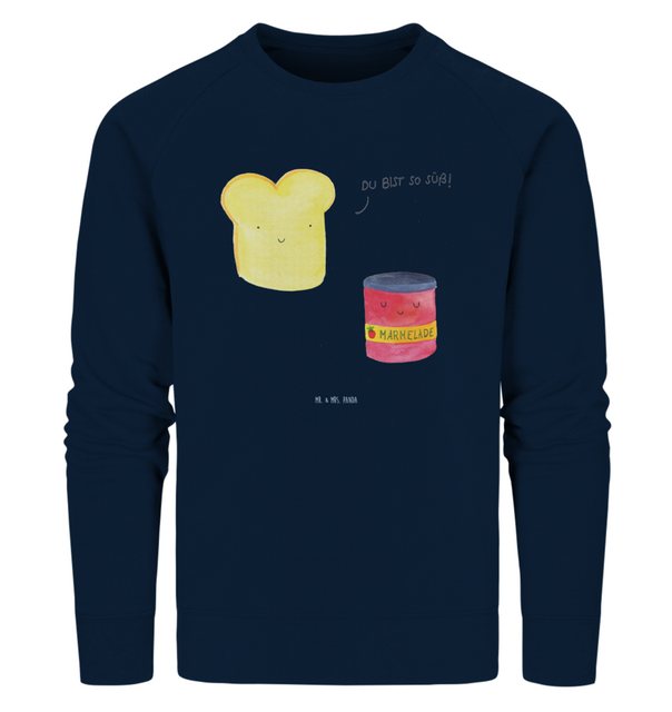 Mr. & Mrs. Panda Longpullover Größe XXL Toast Marmelade - French Navy - Ges günstig online kaufen