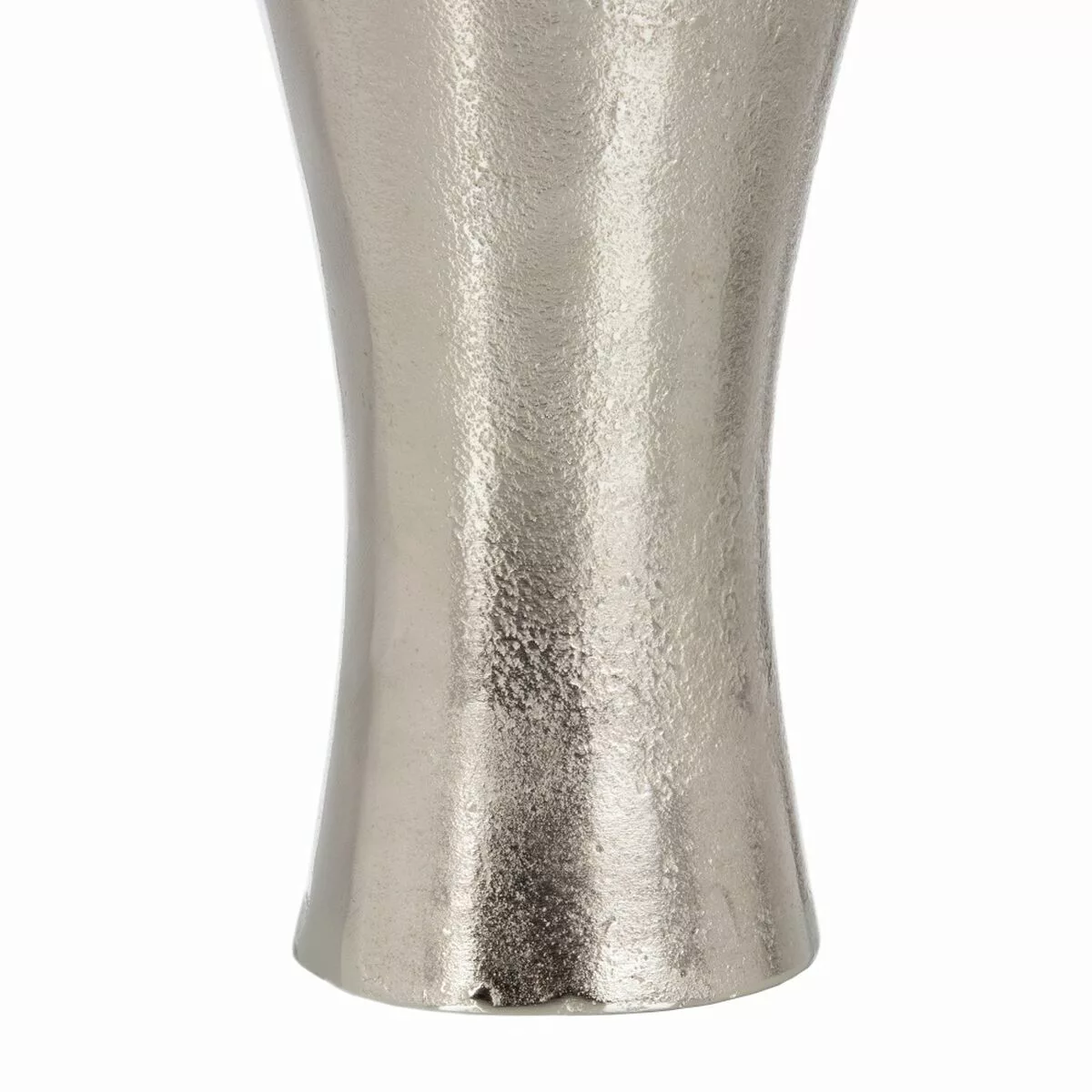 Vase 14 X 14 X 43 Cm Metall Silber günstig online kaufen