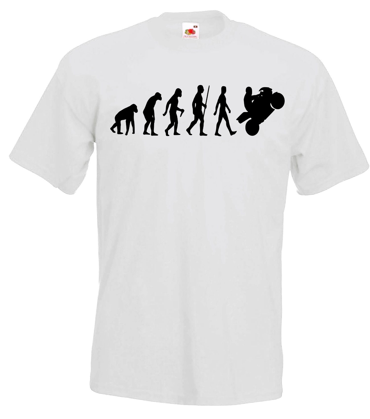 Youth Designz T-Shirt Evolution Motorrad Herren günstig online kaufen