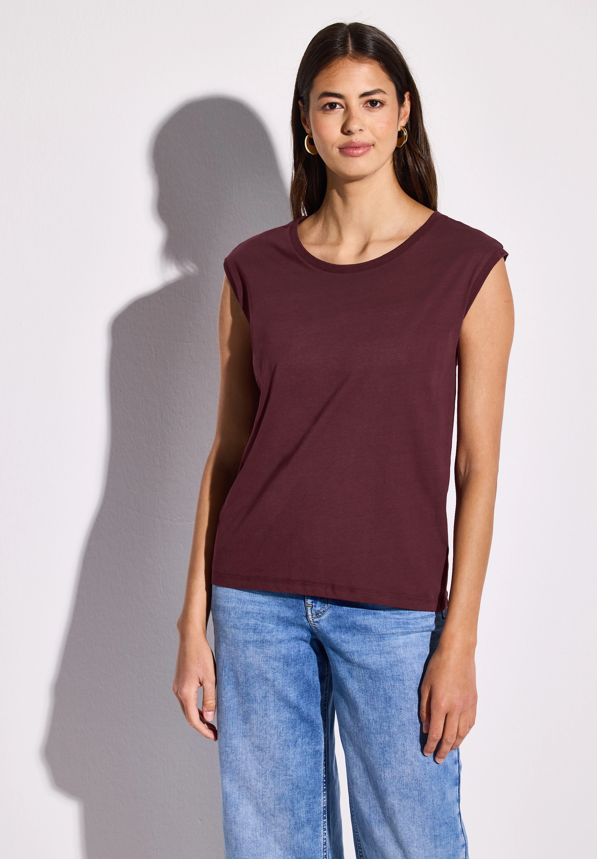 STREET ONE T-Shirt, aus reiner Baumwolle günstig online kaufen