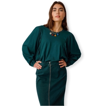 Skfk  Blusen Top Agurne - Dark Green günstig online kaufen